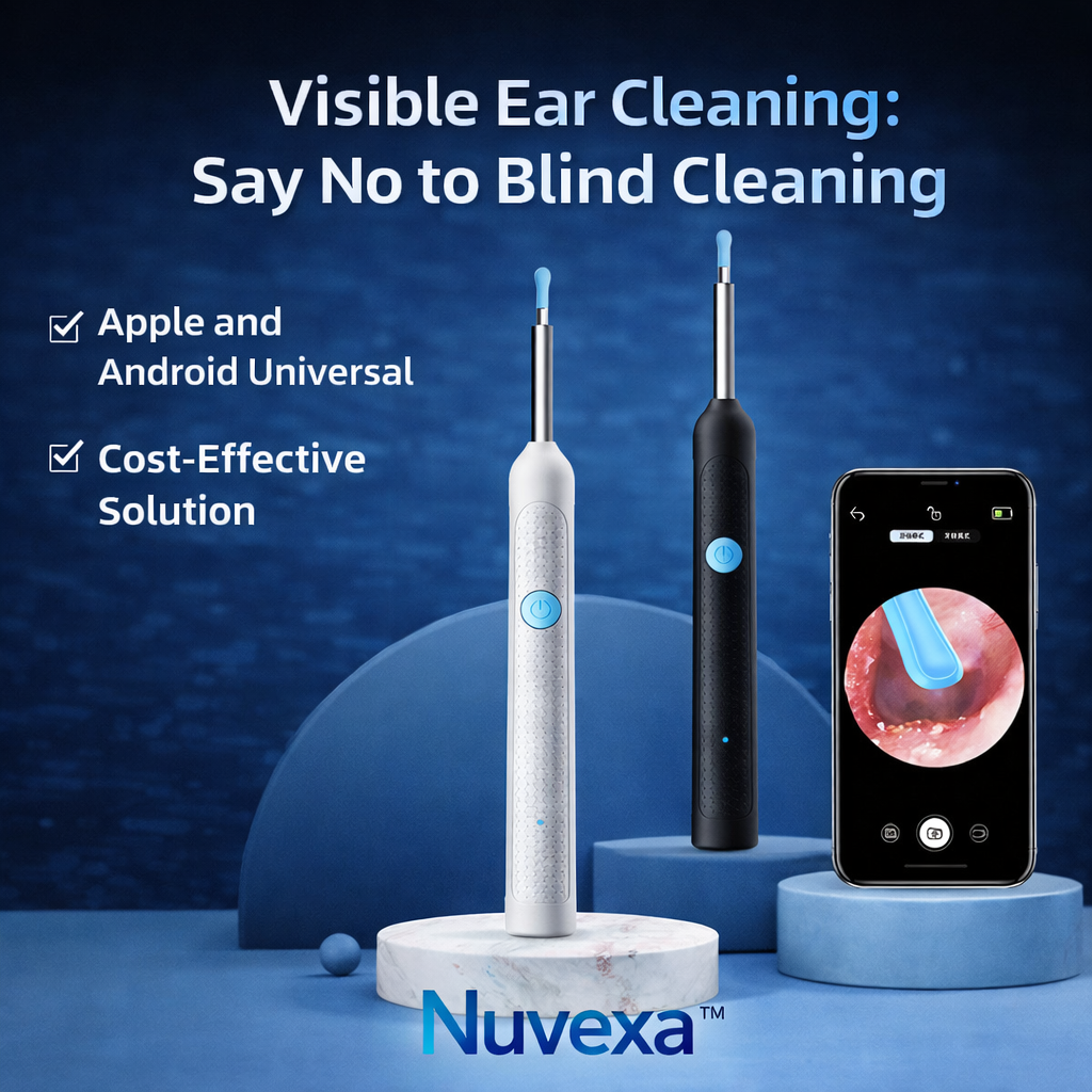 Nuvexa Smart Ear Camera Cleaner